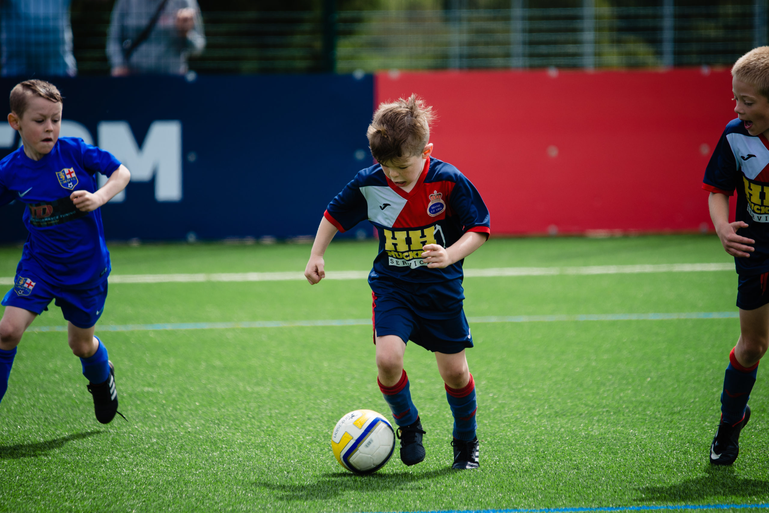 under 8s football player